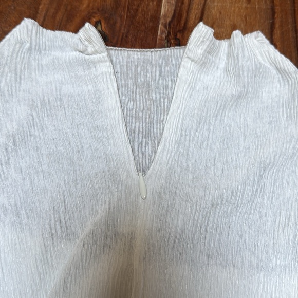 Bundle off-white Zara LS tops size M-L - Picture 6 of 6